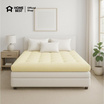 Home Best Topper ใยขนห่านเทียม หนา 6 นิ้ว ลายบุ๋ม สีเหลือง