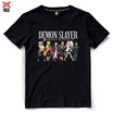 DEXTREME เสื้อยืด ดาบพิฆาตอสูร Demon Slayer (Season 3) สกรีน Demon Slayer สีดำ