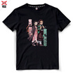 DEXTREME เสื้อยืด ดาบพิฆาตอสูร Demon Slayer (Season 3) สีดำ
