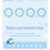 Rock ลำโพงบลูทูธ Doraemon Summer Speaker