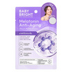 Baby Bright แผ่นมาสก์หน้า Melatonin Anti-Aging J Mask 25 กรัม (แพ็ก 6 ชิ้น)