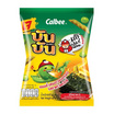 บันบัน X เถ้าแก่น้อย ขนมถั่วลันเตาอบกรอบ รสสาหร่ายเผ็ด 50 กรัม (แพ็ก 6 ชิ้น)
