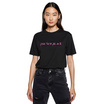 GQ EASY เสื้อยืดทรงปกติ ลาย The new black สีดำ