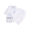 Little Home Baby ชุดเด็กแรกเกิด 5ชิ้น แขนยาว (0-3 เดือน) ลาย I love mom เทา
