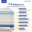 SleepHappy ที่นอนยางพาราและพ็อกเก็ตสปริง รุ่น Atlantis V2 หนา 10 นิ้ว