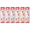 Deli ปากกาเจล หมึกน้ำเงิน 0.5 มม. No.EG338 ด้ามสีพาสเทล คละสี (แพ็ก 6 ด้าม)
