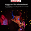 Sonar ไมโครโฟนคาราโอเกะคู่ไร้สาย VM-200