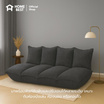 Home Best โซฟาญี่ปุ่นปรับเอนนอน รุ่น Velora หุ้มผ้าแคนวาส