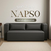 Home Best โซฟาอัดสูญญากาศ 2 in 1 รุ่น NAPSO พร้อมหมอนอิงฟรี 2 ใบ