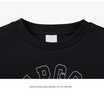 EMAS.HOUSE เสื้อยืดคอกลมเด็ก ผ้าคอตตอน KEEPGOING สีดำ
