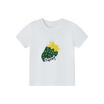 EMAS.HOUSE เสื้อยืดคอกลมเด็ก ผ้าคอตตอน Sweet สีขาว