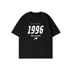 EMAS.HOUSE เสื้อยืดคอกลมเด็ก ผ้าคอตตอน 1996 สีดำ