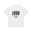 EMAS.HOUSE เสื้อยืดคอกลมเด็ก ผ้าคอตตอน 1996 สีขาว