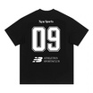 EMAS.HOUSE เสื้อยืดคอกลมเด็ก ผ้าคอตตอน 09 สีดำ