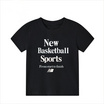 EMAS.HOUSE เสื้อยืดคอกลมเด็ก ผ้าคอตตอน New สีดำ