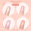 Meilinda อายแชโดว์ Snow Glitter Palette 3.6 กรัม