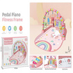 Playgym เพลยิมโมบายที่นอนเด็ก สีชมพู ลายยูนิคอร์น