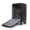 HQ LUGGAGE กระเป๋าเดินทาง PC เปิดด้านหน้า ระบบล็อค TSA 4 ล้อคู่ รุ่น 98033 สีดำ
