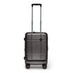 HQ LUGGAGE กระเป๋าเดินทาง PC เปิดด้านหน้า ระบบล็อค TSA 4 ล้อคู่ รุ่น 98033 สีเทา