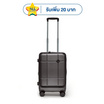 HQ LUGGAGE กระเป๋าเดินทาง PC เปิดด้านหน้า ระบบล็อค TSA 4 ล้อคู่ รุ่น 98033 สีเทา