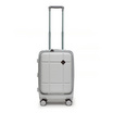 HQ LUGGAGE กระเป๋าเดินทาง PC เปิดด้านหน้า ระบบล็อค TSA 4 ล้อคู่ รุ่น 98033 สีขาว