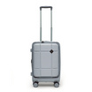 HQ LUGGAGE กระเป๋าเดินทาง PC เปิดด้านหน้า ระบบล็อค TSA 4 ล้อคู่ รุ่น 98033 สีเงิน
