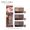 Nee Cara พาเลทเขียนคิ้ว Dual Tone Brow Powder 2.2 กรัมx2