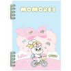 CODE:D สมุดสันห่วงคู่ ปกพลาสติก ขนาด A5 Momorei คละลาย (แพ็ก 4 เล่ม)