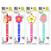 KIAN-DA ปากกาเจลซิลิโคน 0.5 มม. Smiley World คละลาย (แพ็ก 4 ด้าม)