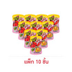 ซูเปอร์กรุบ บุกรูปกุ้งปรุงรสหม่าล่า รสโนริสาหร่าย 40 กรัม (แพ็ก 10 ชิ้น)