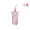 กระบอกน้ำสเตนเลส All Caf&eacute; เฮลโล คิตตี้ x น้องเนย (ชมพู) 22 oz.