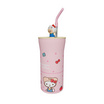 กระบอกน้ำสเตนเลส All Caf&eacute; เฮลโล คิตตี้ x น้องเนย (ชมพู) 22 oz.