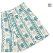 100 Salueng กางเกงบ๊อกเซอร์ (BOXER) ผ้ายืดนิ่ม ลายช้างไทย สีเขียว