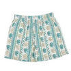100 Salueng กางเกงบ๊อกเซอร์ (BOXER) ผ้ายืดนิ่ม ลายช้างไทย สีเขียว