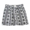 100 Salueng กางเกงบ๊อกเซอร์ (BOXER) ผ้ายืดนิ่ม ลายช้างไทย สีดำ