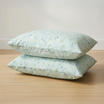Charm หมอนหนุุนเเพ็คคู่ ลาย Mint Bun