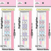 CODE:D Highlighter ปากกาเน้นข้อความ 2 หัว แพ็กคู่ 2 สี MOMOREI คละลาย (แพ็ก 3 ชุด)