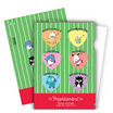 CODE:D แฟ้มสอด แบบมีที่ล็อก ขนาด A4 Sanrio คละลาย (แพ็ก 4 ซอง)
