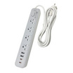 Sheepola ปลั๊กไฟ 4 ช่อง 1 สวิตซ์ 2 USB 2 TypeC สายยาว 3 เมตร รุ่น SP-PS03201