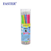 FASTER ดินสอดำ HB คละสี (กระป๋อง 30 แท่ง) FASTER ดินสอดำ HB คละสี (กระป๋อง 30 แท่ง)