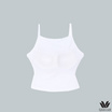 Wacoal เสื้อสายเดี่ยวเสริมบรา Bra Top รุ่น WH4A04 สีขาว