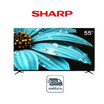 SHARP ทีวี LED UHD GOOGLE TV 55 นิ้ว รุ่น 4T-C55FJ1X