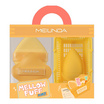 Meilinda พัพแต่งหน้า Mellow Puff Mart (3ชิ้น/ชุด) (Yellow)
