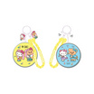 พวงกุญแจกระจกพกพา Hello Kitty X Butterbear สีชมพูและสีเหลือง