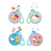 พวงกุญแจกระจกพกพา Hello Kitty X Butterbear สีฟ้าและเขียว