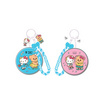 พวงกุญแจกระจกพกพา Hello Kitty X Butterbear สีฟ้าและเขียว