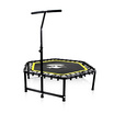 Sanook Trampoline แทรมโพลีนที่กระโดด ขนาด 53 นิ้ว หกเหลี่ยม สีดำ-เหลือง