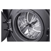 LG เครื่องซักผ้าฝาหน้า 8 กิโลกรัม รุ่น FB1208S5M Black
