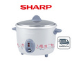 SHARP หม้อหุงข้าวไฟฟ้าเบญจรงค์ 2.2 ลิตร รุ่น KSH-D22