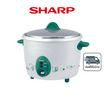 SHARP หม้อหุงข้าวไฟฟ้าเบญจรงค์ 2.2 ลิตร รุ่น KSH-D22